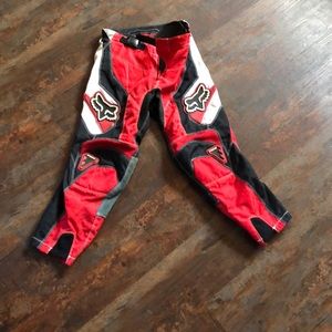 Fox youth dirt bike pants
